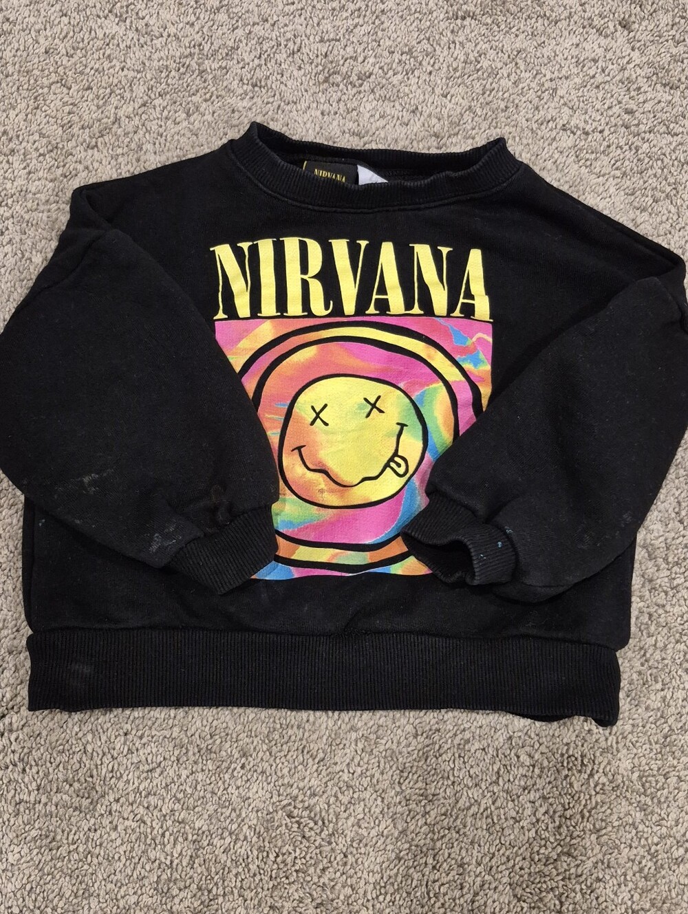 *Free With Purchase* NIRVANA X ZARA Crewneck Sweatshirt